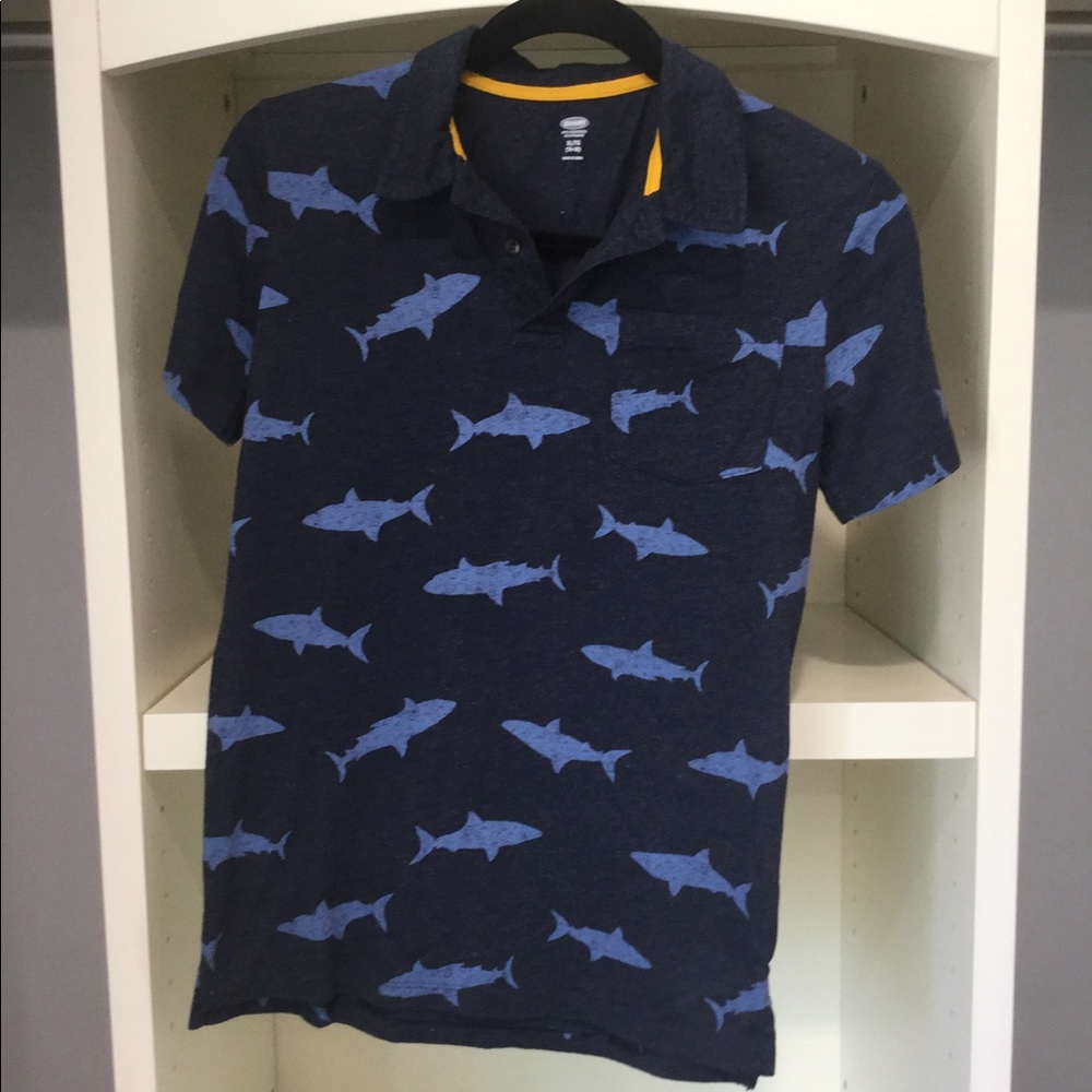 46. boys polo shirt size 14-16 $4